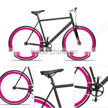 Custom cheap 700C complete carbon fixed gear bike fixie bicycle fixie bike