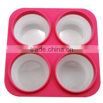 non stick kitchen food container /silicone food container/silicone folding container