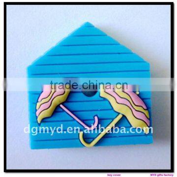 Beautiful and special soft PVC house key cover