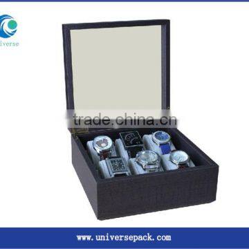 Display Watch Wooden Boxes Market Custom Packing Timber Boxes Sale