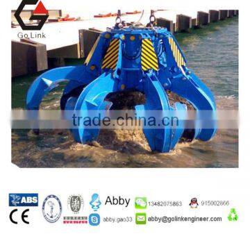 Underwater Electric Hydraulic Orange Peel Grabs Dredging Grab