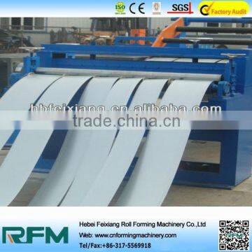 Steel cold forming equipments, slitting cutter machine line