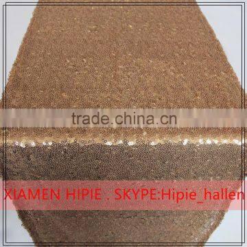 Luxury Bling Bling Silver Sequin Table Runner for Party photo-4