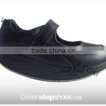 Ladies Leather Casual Toning Shoes