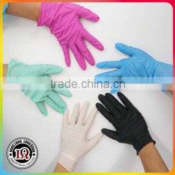 Nitrile powder free medical gloves