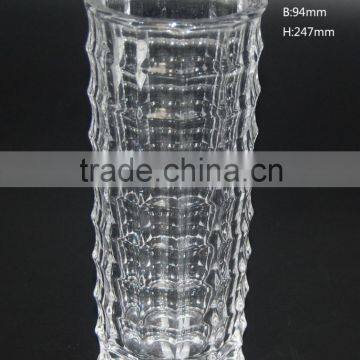 Wedding family decoration clear glass vase