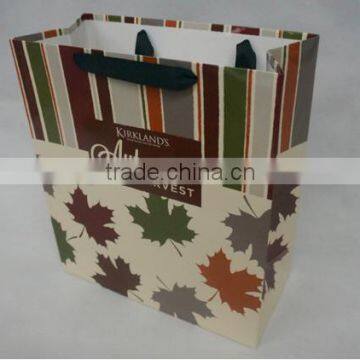 2014 hot sale customized paper bag