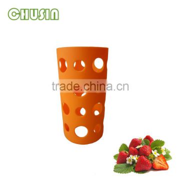 customizable coffee cup silicone sleeve glass bottle silicone sleeve wholesale