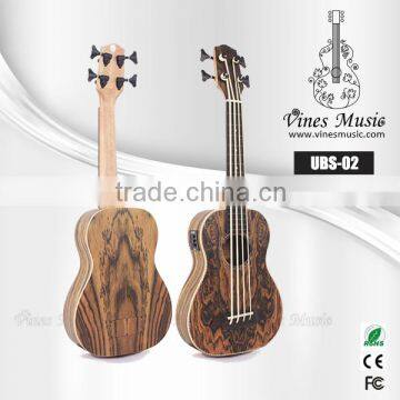 Manufacturer cheap price 4 string electric bass ukulele guitar