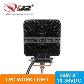 4X4 Car Led Work Lamp 24W for Forklift, Trains and Tanks photo-3