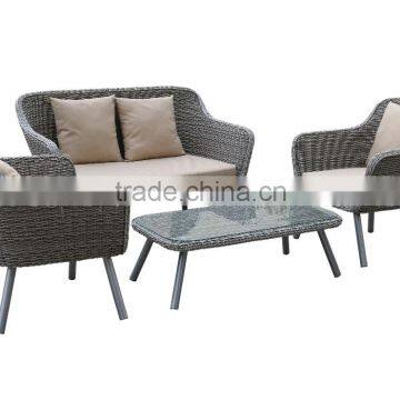 Popular Design 4 PCS Outdoor Garden Rattan Sofa Set