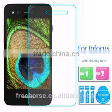 Premium 0.33mm 9H tempered glass screen protector for for infocus m2 screen protector