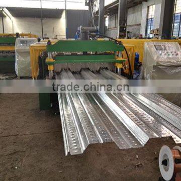 Steel Structure Metal Decking Roll Forming Machine Galvanized Steel Floor Decking Machine