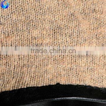 2016 Custom Ladies Wool Lined Black Sheepskin Long Leather Gloves photo-2