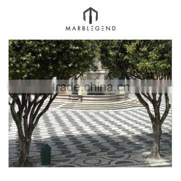 Custom Outdoor floor natural granite paving stone for plaza