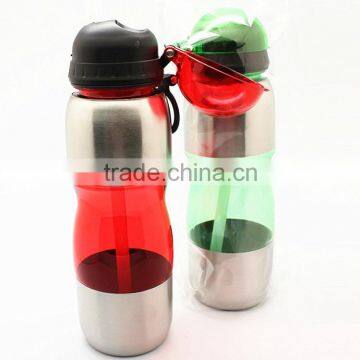 700 ml plastic bottle with handle manufacturer, high quality Factory direct wholesale Plastic water bottle