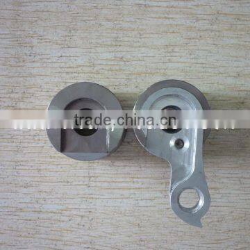 Titanium 142 x 12mm Bolt Thru Dropouts with Replaceable Hanger