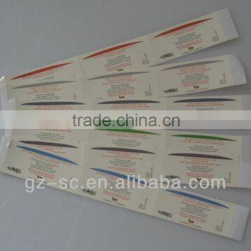 Manufacturing Custom Label SCST-101B