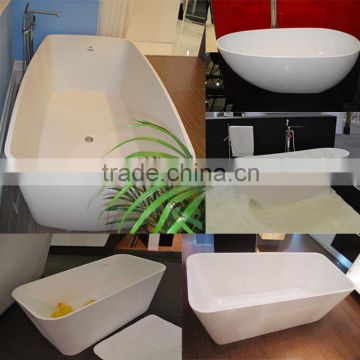 2016 new design composite stone bathtub for sale