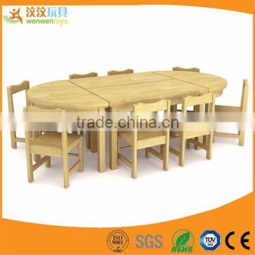 Low price newest kids table and chair preschool table and chairs