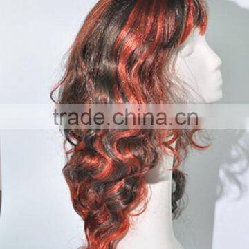 Mixed Color Wave Wig for Female Festival Wigs N328