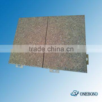 China factory imitation stone aluminum panel