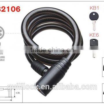 Bicycle Accessory,Spiral Steel Cable Lock,Spiral Lock HC82106