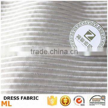 Cotton Stripe Jacquard Organza Dress Fabric for Women's Fashion Dresses or Tutu Dress Fabric photo-2