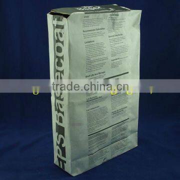 kraft paper valved bag 25kg for Basecoat