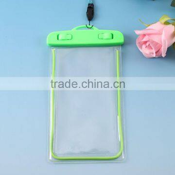 Plastic Pvc Waterproof Bag for Mobile Phone With String / Waterproof Beach Bag With Zipper photo-2