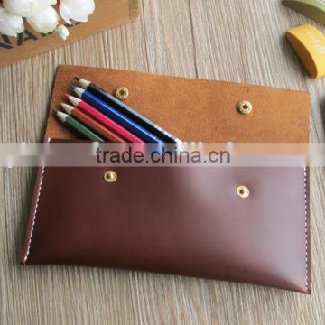 Luxury Customized Genuine Leather Pen Case wholesale