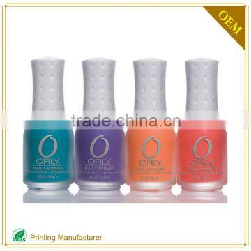 Small Size Stickers Custom Labels For Nail Polish With LOGO Printing