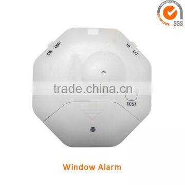 Magnetic and Vibration Sensor Entry Window and Door Alarm