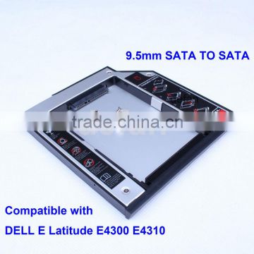 2nd HDD Hard Drive Caddy for Dell E6410 E6510 E4300 E4310 M4500 esata to sata