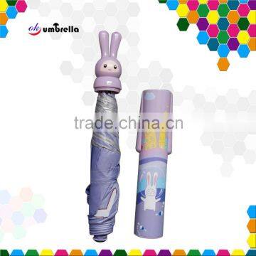 fancy rabbit bottle umbrella promotional cheap umbrella