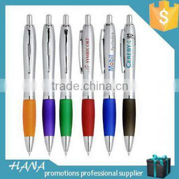 New hot-sale click ballpoint pen with logo printed