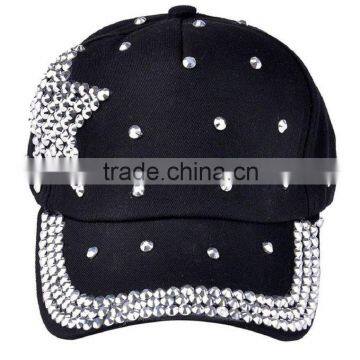 Fashion Design Custom Rhinestone Wholesale Brand Caps Hats photo-4