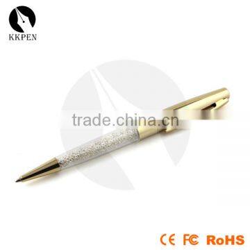 China Hot Selling Folding Gift Crystal Metal Ball Pen photo-5