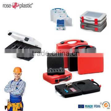 Plastic portable handheld tools palckage carrying case box RCEL