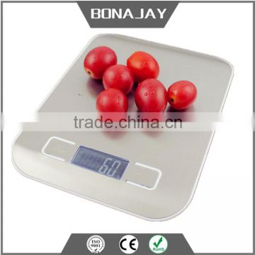 stainless steel platform electronic slim digital kitchen scale