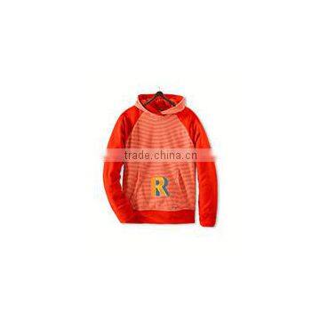 Kids girls hoodies cotton orange red stripes Sweatshirts pullover child girls clothes sweatshirt