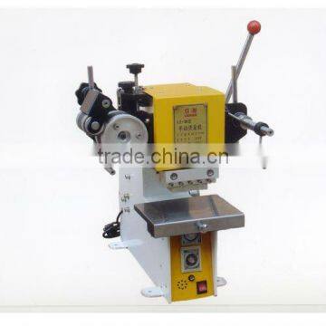 Manual hot stamping machine for small items