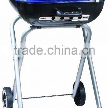 KEYO small cheap promotional portable BBQ grill trolley hamburger grill