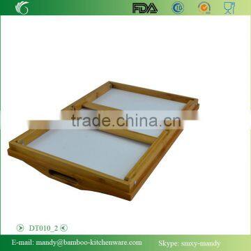DT010 Bamboo Breakfast Desk With Foldable Legs, Breakfast Tray photo-3