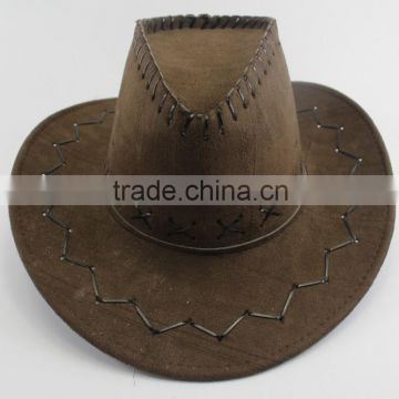 Good quality custom Felt Leather Cowboy Hat factory price