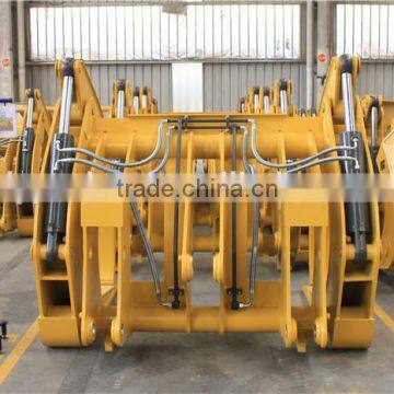 Customized PC700-8E0 Excavator Log Grapple, PC700 Wearable Log Fork for sale