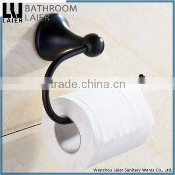 Customized Huge Stock of Quality Zinc Alloy ORB Finishing Bathroom Accessories Wall Mounted Toilet Paper Holder photo-2