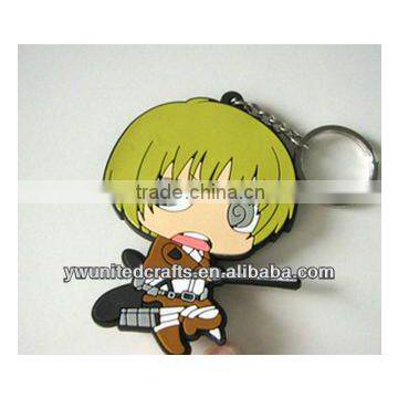 Attack on Titan Armin Arlart silicone keychain key chain