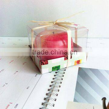 Christmas gift fruit shape candle