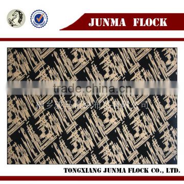 Manufacturer China Textile Junma Design flocked Fabric Corner Sofa